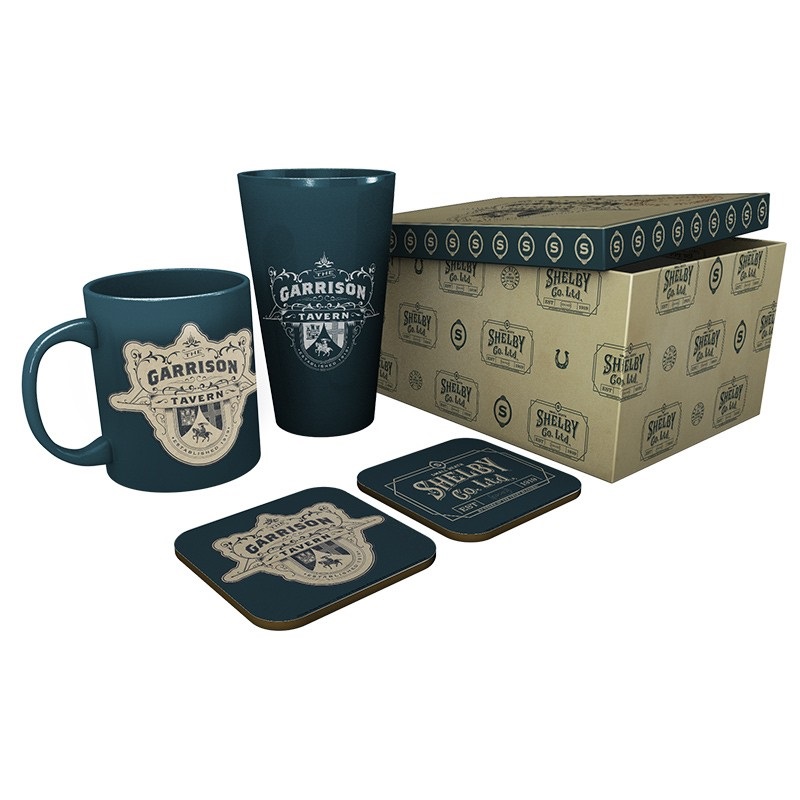 Peaky Blinders "The Garrison" 400ml pohár + 320ml bögre + alátét csomag