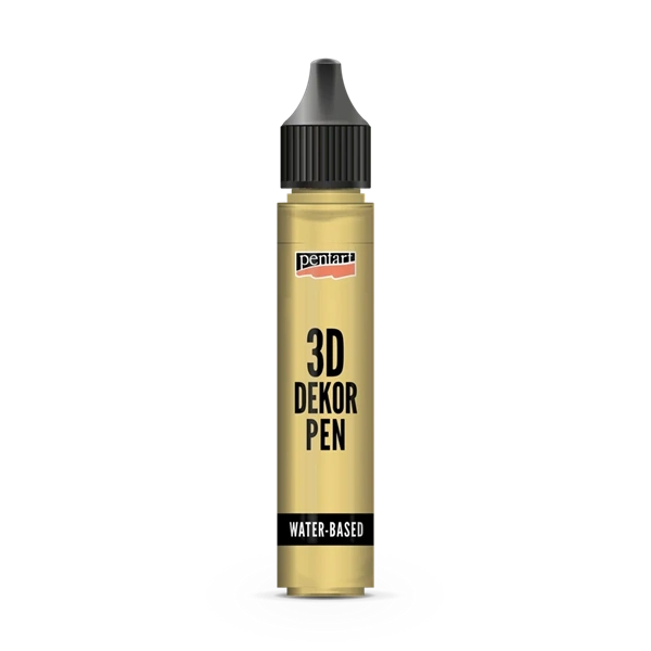 Pentart 30 ml arany 3D dekortoll