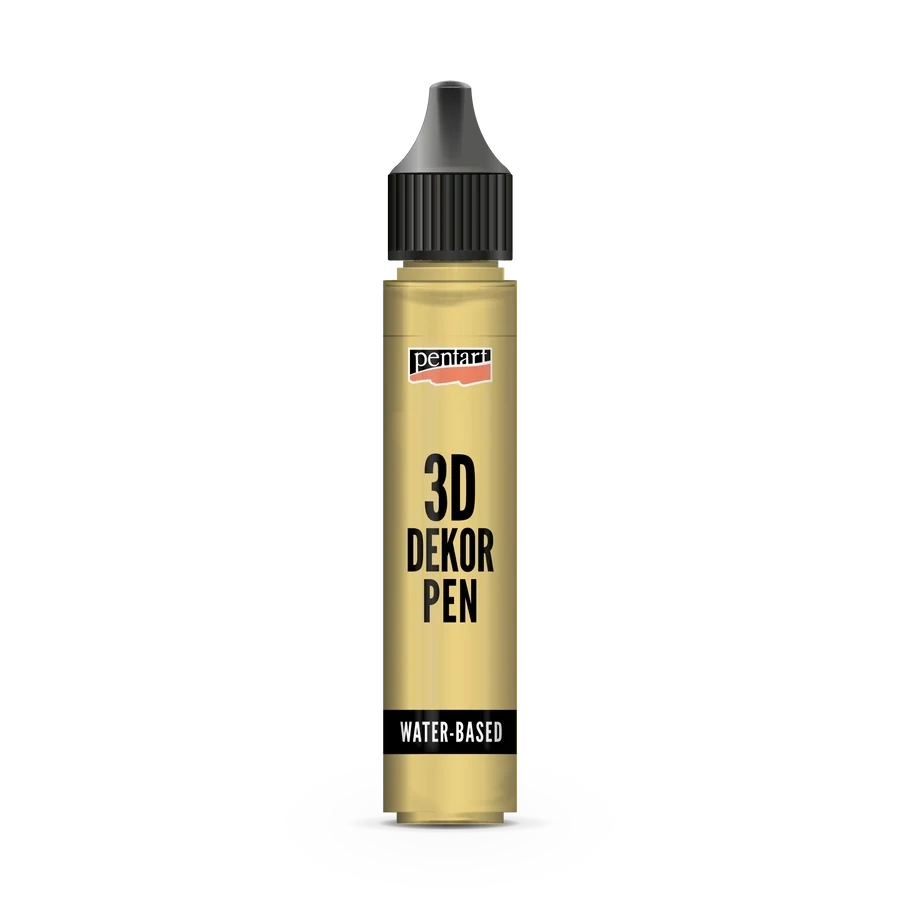 Pentart 30 ml arany 3D dekortoll
