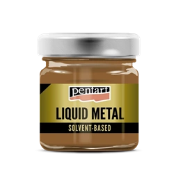 Pentart 30 ml bronz folyékony fém