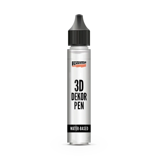 Pentart 30 ml fehér 3D dekortoll