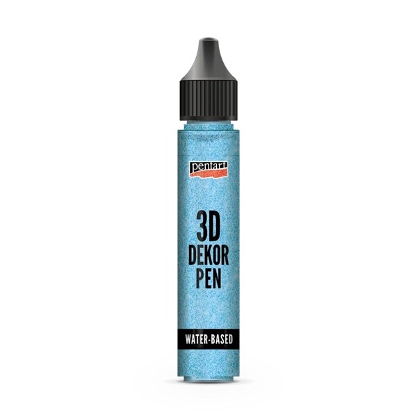 Pentart 30 ml kékezüst 3D dekortoll