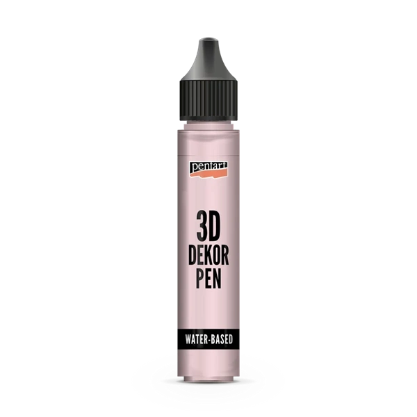 Pentart 30 ml rózsaarany 3D dekortoll