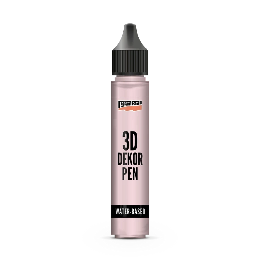 Pentart 30 ml rózsaarany 3D dekortoll