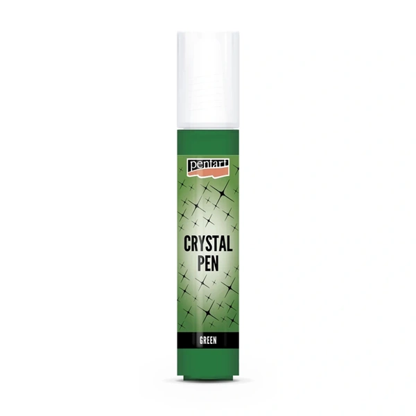 Pentart 30 ml zöld kristálytoll
