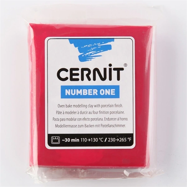 Pentart Cernit 56 g kármin süthető gyurma