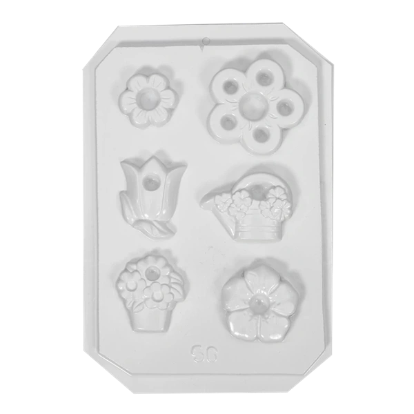 Pentart Felakasztható virágok gipszkiöntő forma