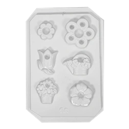 Pentart Felakasztható virágok gipszkiöntő forma