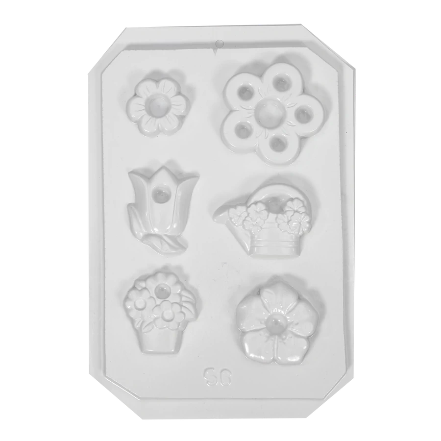 Pentart Felakasztható virágok gipszkiöntő forma