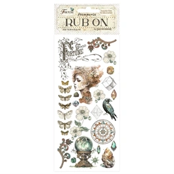 Pentart Fortune face 10,2x21,6 cm kaparós matrica