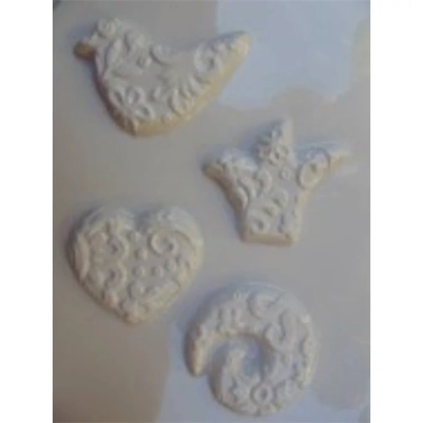 Pentart Mintás madárka gipszkiöntő forma