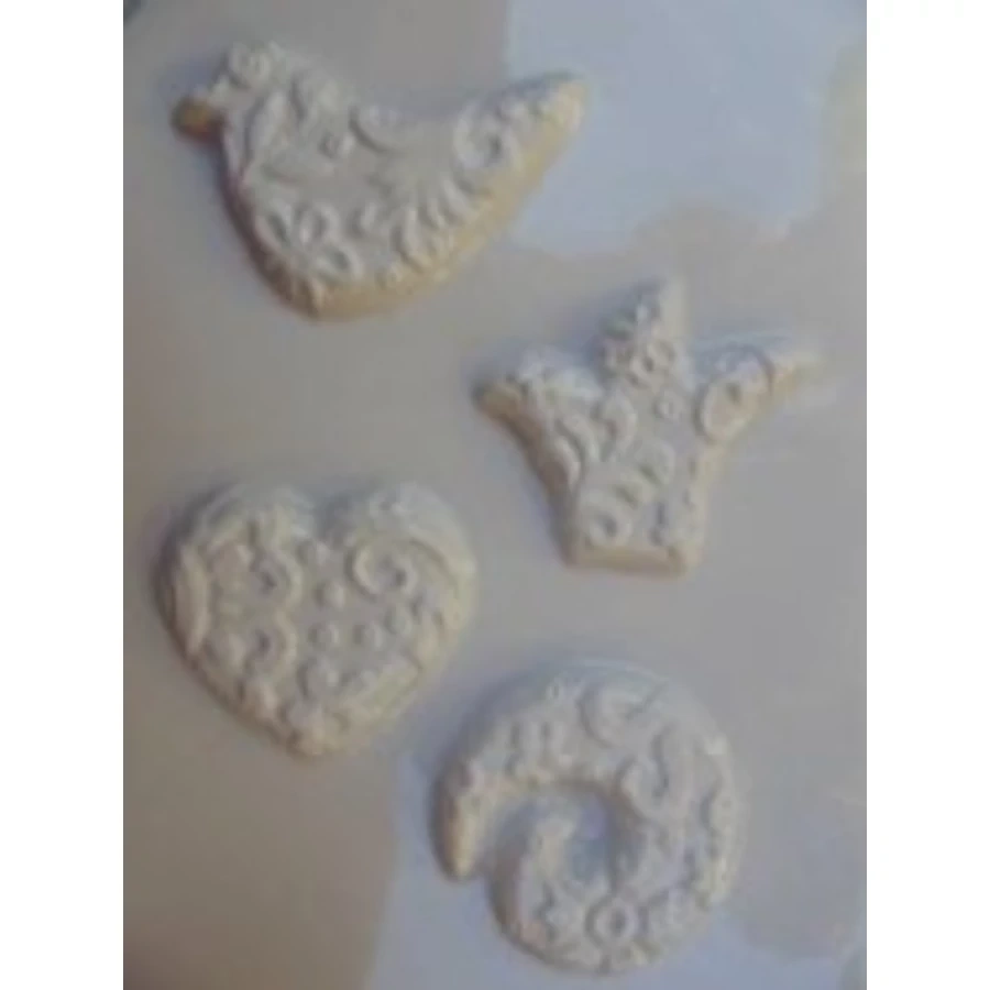 Pentart Mintás madárka gipszkiöntő forma