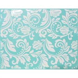 Pentart Rokokó 1. 21,5x27,5 cm szita stencil