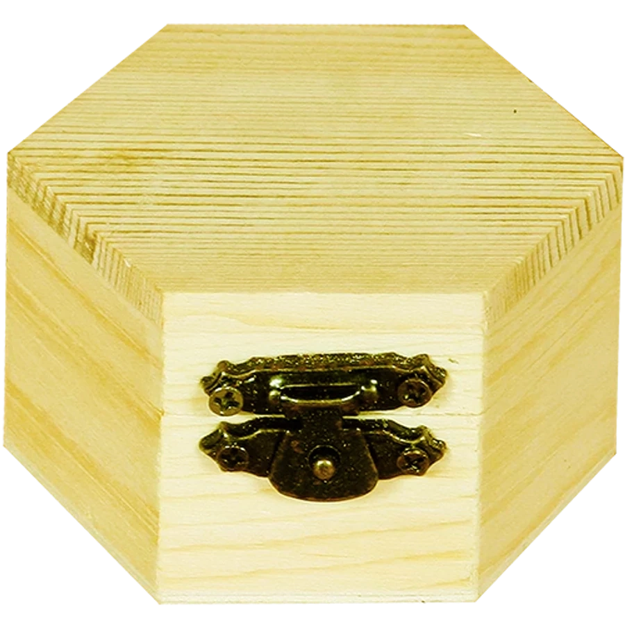 Pentart hatszög alakú 6x4 cm minidoboz