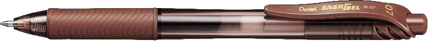 Pentel EnerGelX BL107-EX 0,7mm barna zselés rollertoll