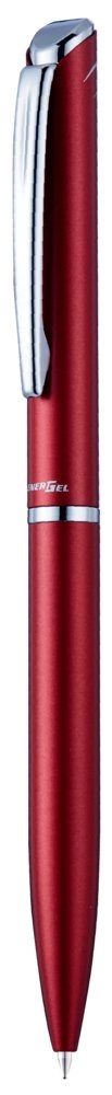 Pentel EnerGel BL2007B-AK 0,35mm gránátvörös test/kék tinta prémium fém rollertoll
