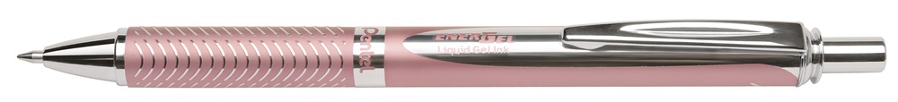 Pentel Energel BL407P-A 0,35mm rózsaszín test/kék tinta prémium fém nyomógombos rollertoll