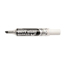 Pentel Maxiflo vágott hegyű fekete táblamarker