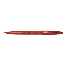 Pentel Touch SES15C-B piros ecsetfilc