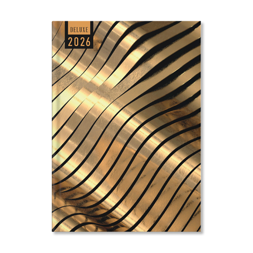 Period Deluxe Elegant 2026 A5 napi beosztású határidőnapló