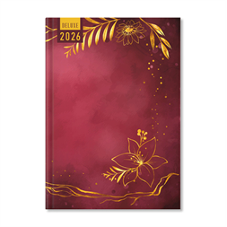 Period Deluxe Tender 2026 A5 napi beosztású határidőnapló