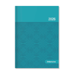 Period Intensive 2026 B6 heti beosztású kék lakk határidőnapló