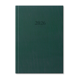 Period Standard 2026 B5 heti beosztású zöld műbőr határidőnapló