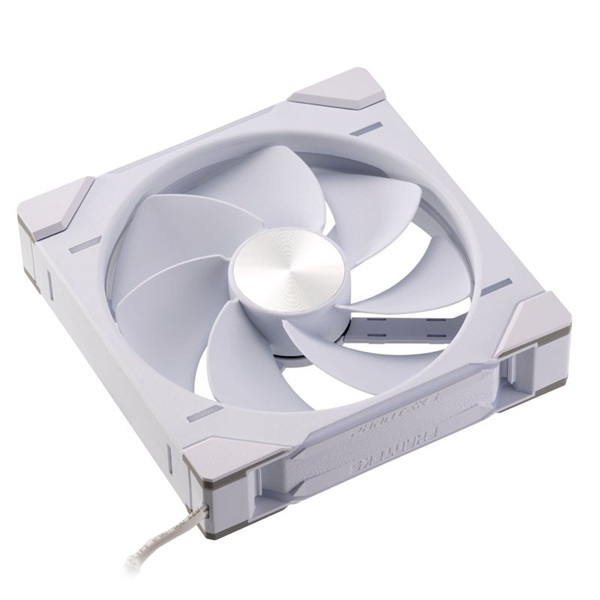 Phanteks D30 140mm PWM D-RGB (fordított légáram) fehér ventilátor