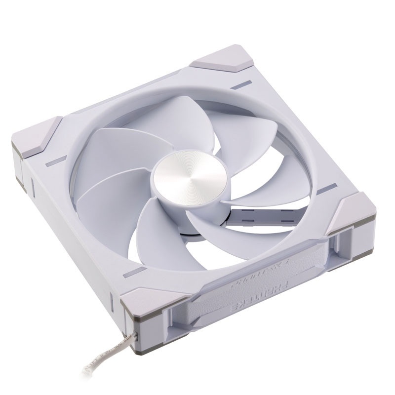 Phanteks D30 140mm PWM D-RGB (fordított légáram) fehér ventilátor