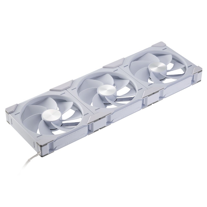 Phanteks D30 3db 140mm PWM D-RGB (fordított légáram) fehér ventilátor