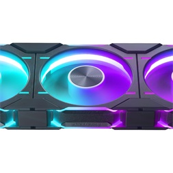 Phanteks D30 Regular Airflow 120mm PWM D-RGB L fekete ventilátor
