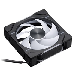 Phanteks D30 Regular Airflow 3db 120mm PWM D-RGB L fekete ventilátor