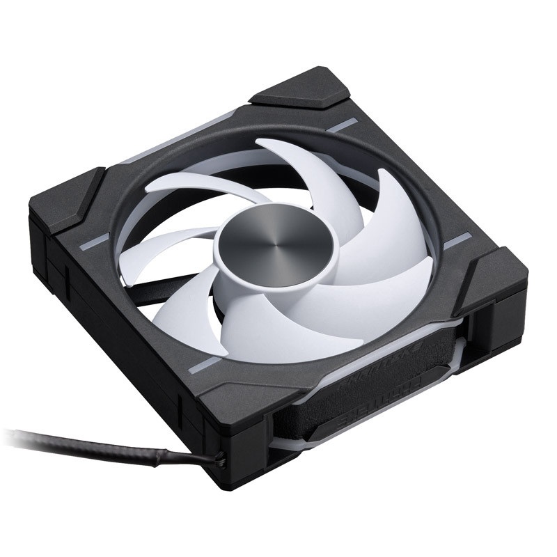 Phanteks D30 Regular Airflow 3db 120mm PWM D-RGB L fekete ventilátor