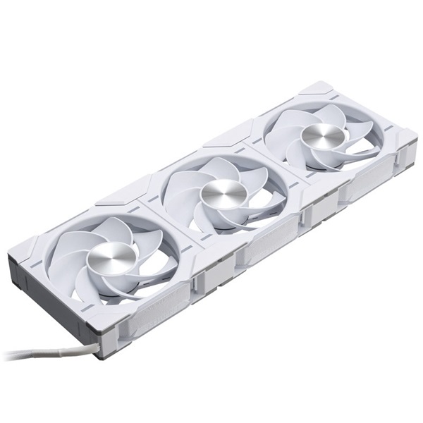 Phanteks D30 reverse Airflow 3db 120mm PWM D-RGB L (fordított légáram) fehér ventilátor