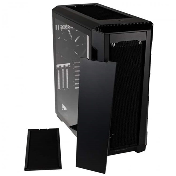 Phanteks Eclipse P600S Silent ATX fekete edzett üveg ház