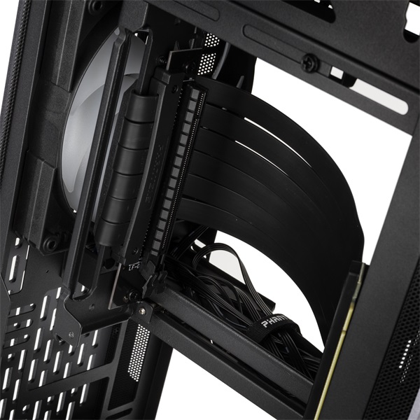 Phanteks Enthoo Evolv Shift 2 ARGB ITX edzett üveg antracit ház