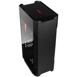 Phanteks Enthoo Evolv Shift 2 ARGB ITX edzett üveg fekete ház