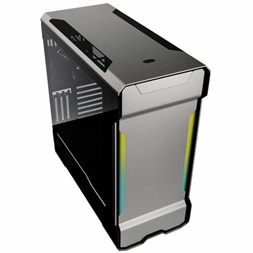 Phanteks Enthoo EvolvxATX Ezüst edzett üveg RGB ház