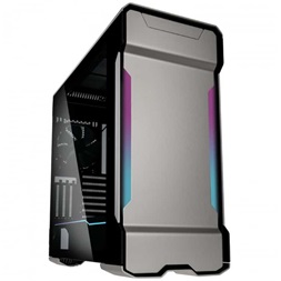 Phanteks Enthoo EvolvxATX Ezüst edzett üveg RGB ház