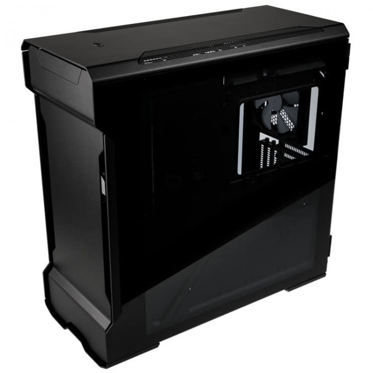 Phanteks Enthoo EvolvxATX fekete edzett üveg RGB ház