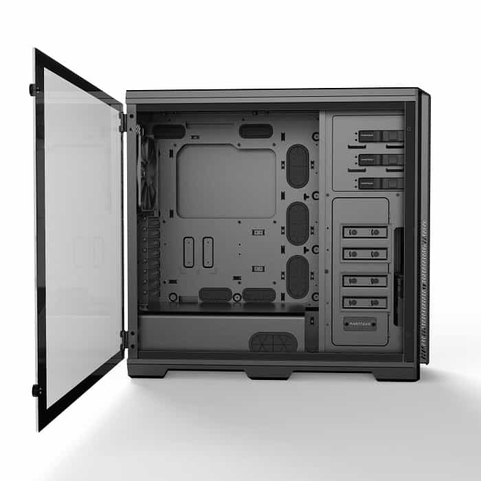 Phanteks Enthoo Pro TG ATX edzett üveg fekete ház