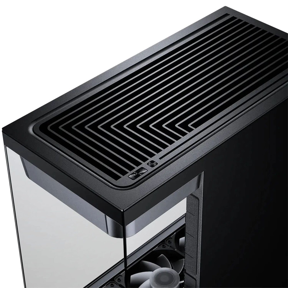 Phanteks Evolv S2 ház Midi-Tower E-ATX RGB edzett üveg fekete ház