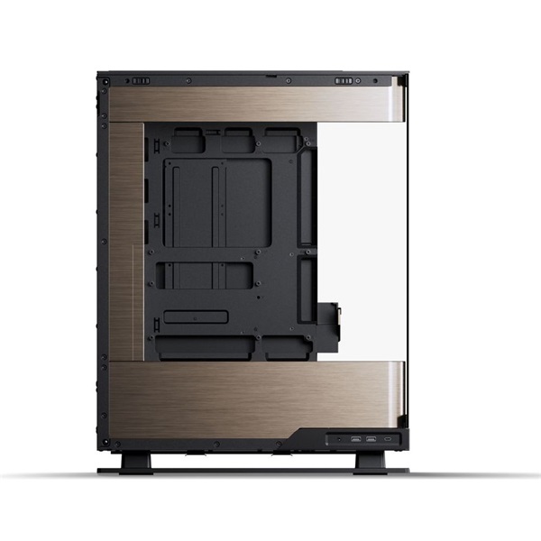 Phanteks Evolv Series X2 edzett üveg DRGB fekete/arany ház