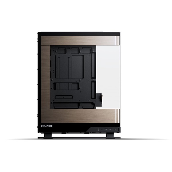 Phanteks Evolv Series X2 edzett üveg DRGB fekete/arany ház