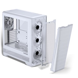 Phanteks G400A edzett üveg 4x140mm DRGB venti matt fehér ház
