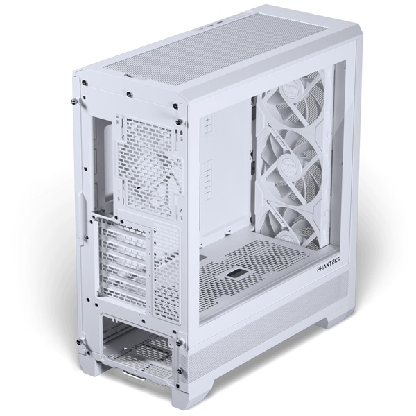 Phanteks G400A edzett üveg 4x140mm DRGB venti matt fehér ház