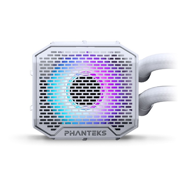 Phanteks Glacier One 360M25 Gen2 3x120mm DRGB fehér vízhűtéses processzor hűtő