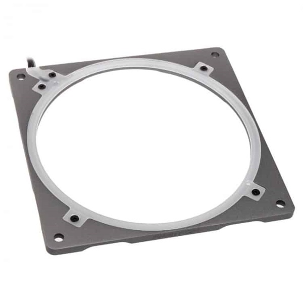 Phanteks Halos Lux 140mm RGB szürke alumínium ventilátor rács