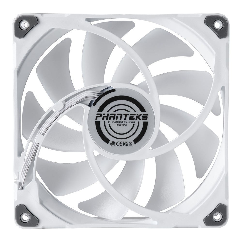 Phanteks M25 D-RGB 140mm PWM fehér ventilátor