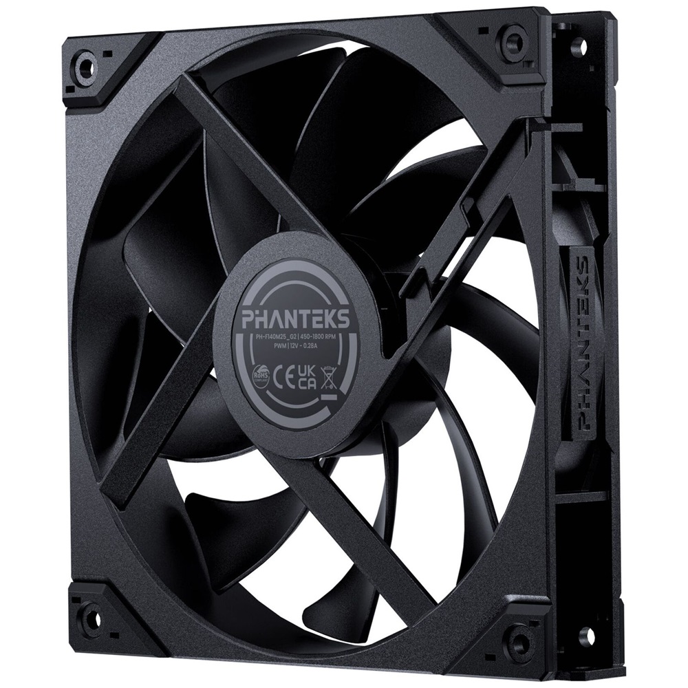 Phanteks M25 Gen2 140mm PWM fekete ventilátor